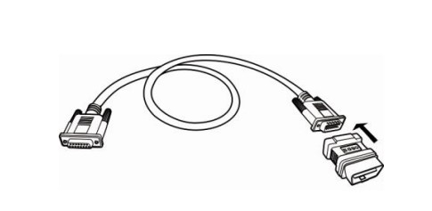 thumbnail image 2 of Autel 20-Pin To OBD2 Adapter For BMW – For MaxiDAS DS708 Scanner – Part 708-BM.20 2 of 4