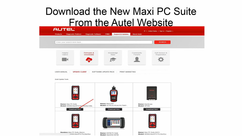 Autel maxi link software